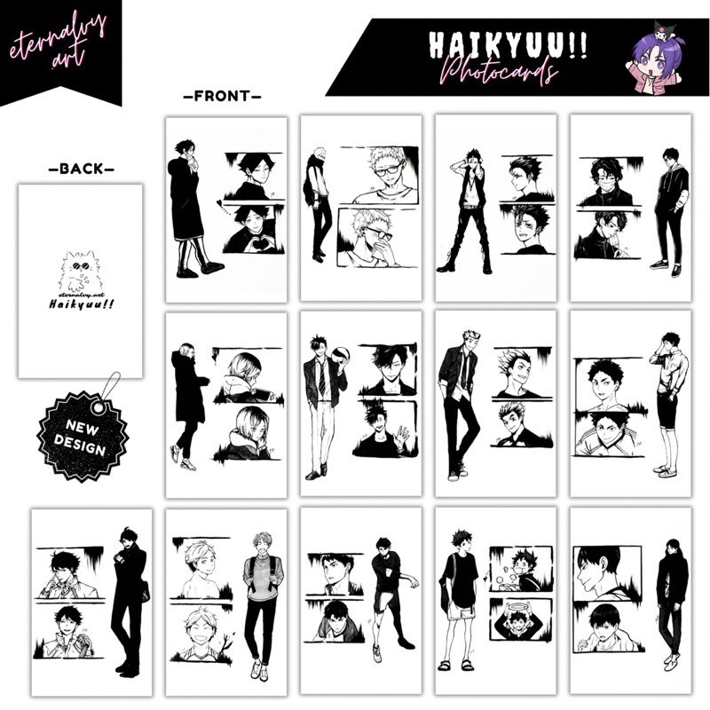 Jual Haikyuu traditional fanart photocard by eternalvy Shopee Indonesia