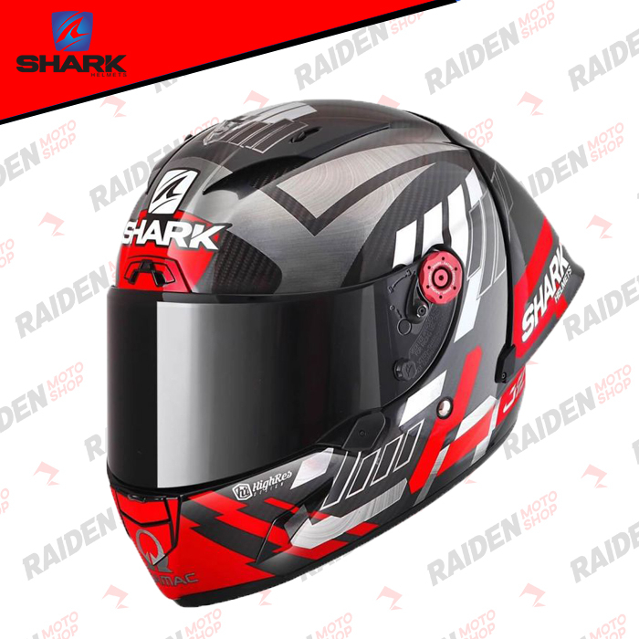 Motif Helm Shark Lorenzo Shark Race-R Pro GP Black Anthracite Red