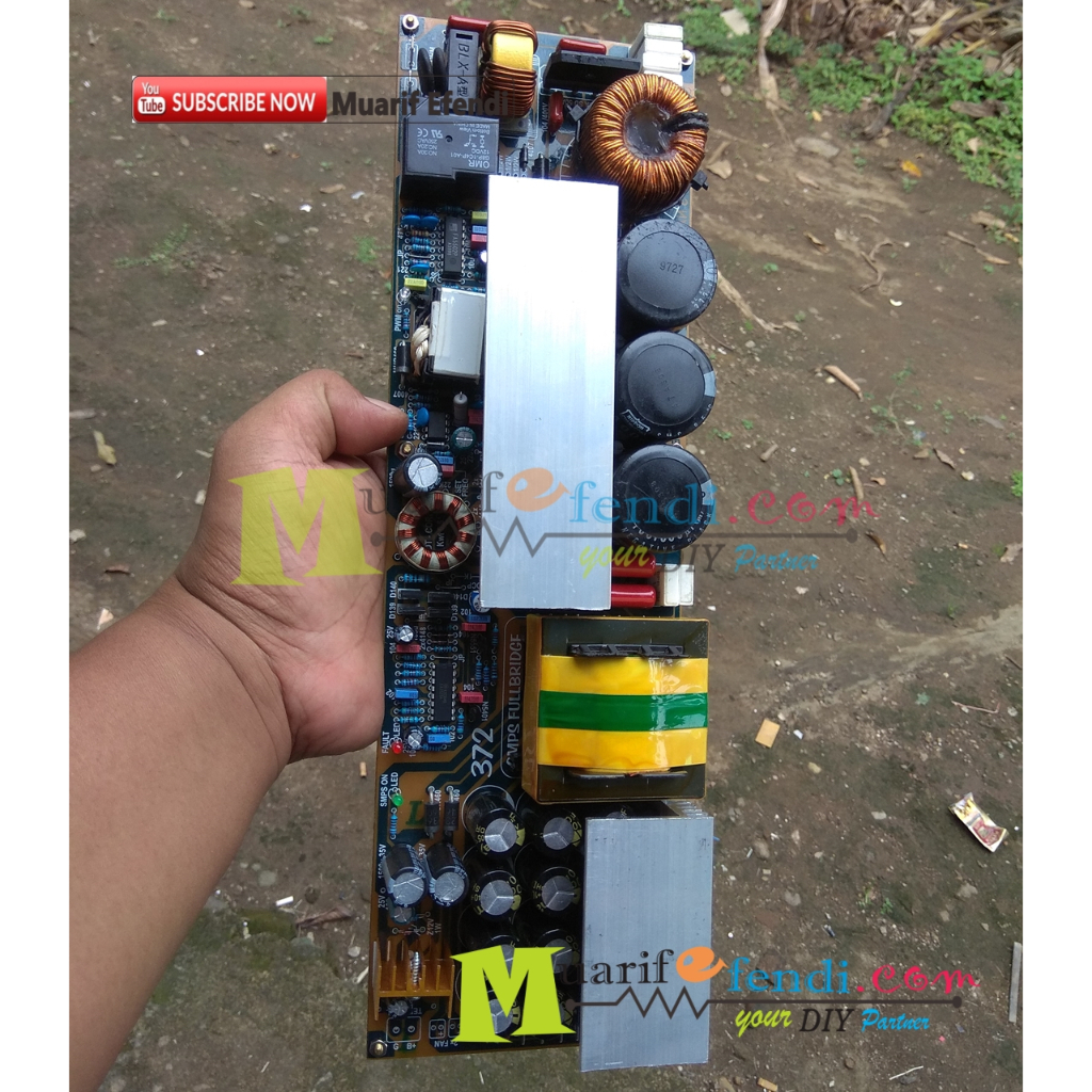 Jual KIT SMPS FB FULLBRIDGE PFC OCP SOFTSTART 375 REAL LOAD 4000WATT