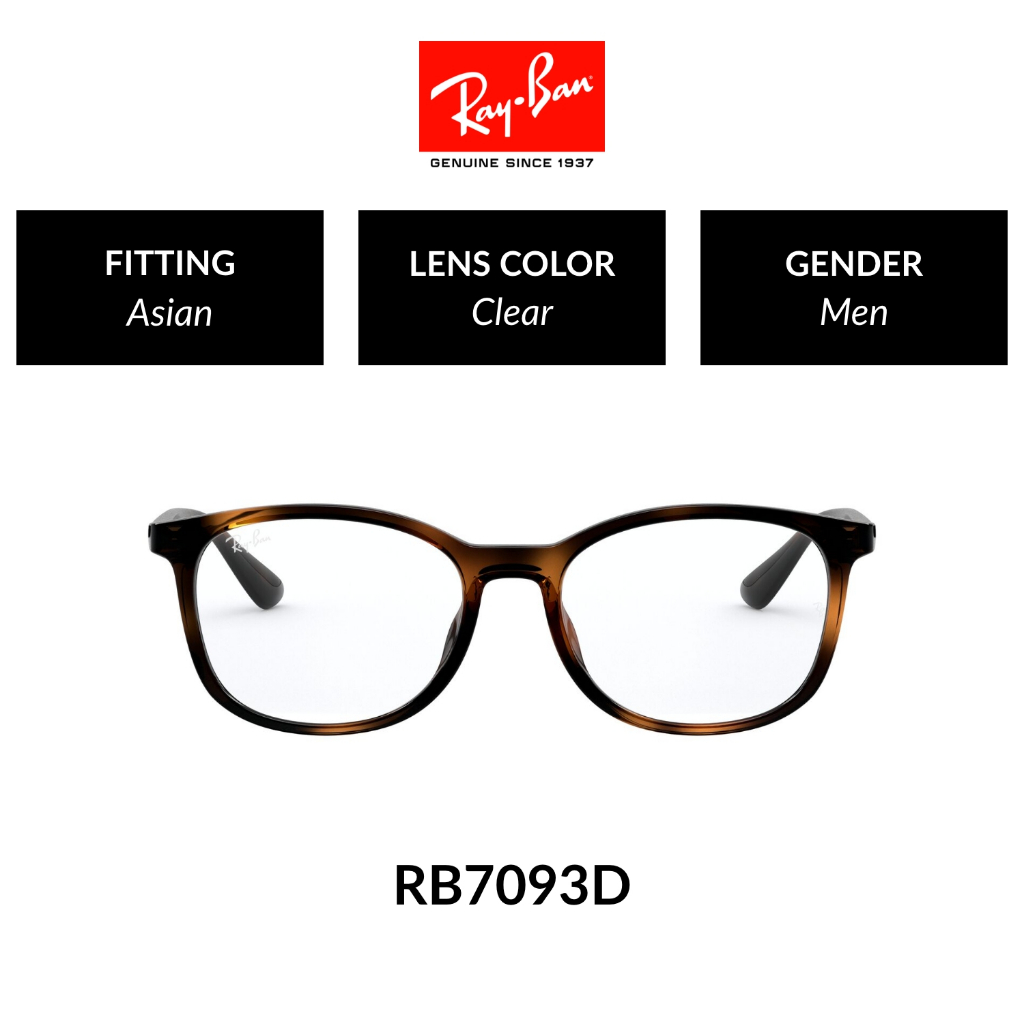 Jual RAY-BAN Vista | RX7093D 2012 | Asian Fitting | Eyeglasses | 54mm ...