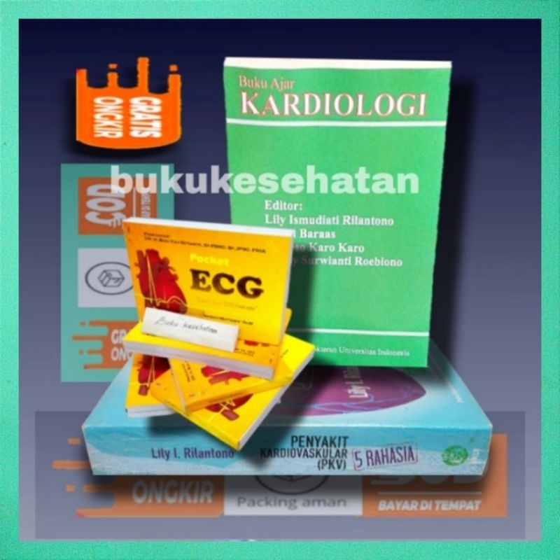 Jual Paket 3 Buku Ajar Kardiologi Ui Pkv Penyakit Kardiovaskular