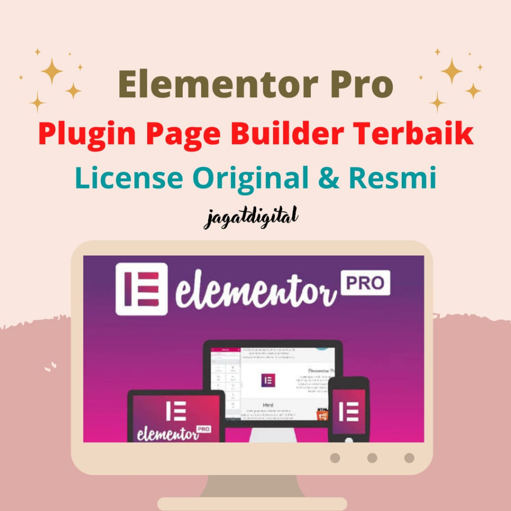 Jual Elementor Pro Original & Resmi (Update Dari Dashboard) - Anti ...