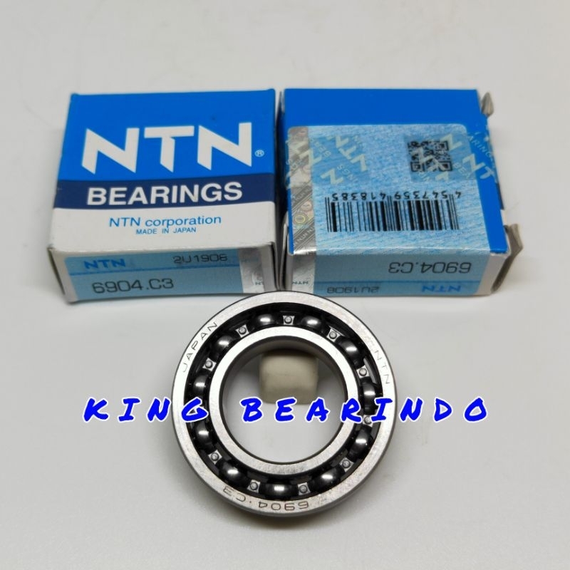 Jual BEARING 6904 NTN 6904 C3 NTN TANPA TUTUP 20X37X9 | Shopee Indonesia