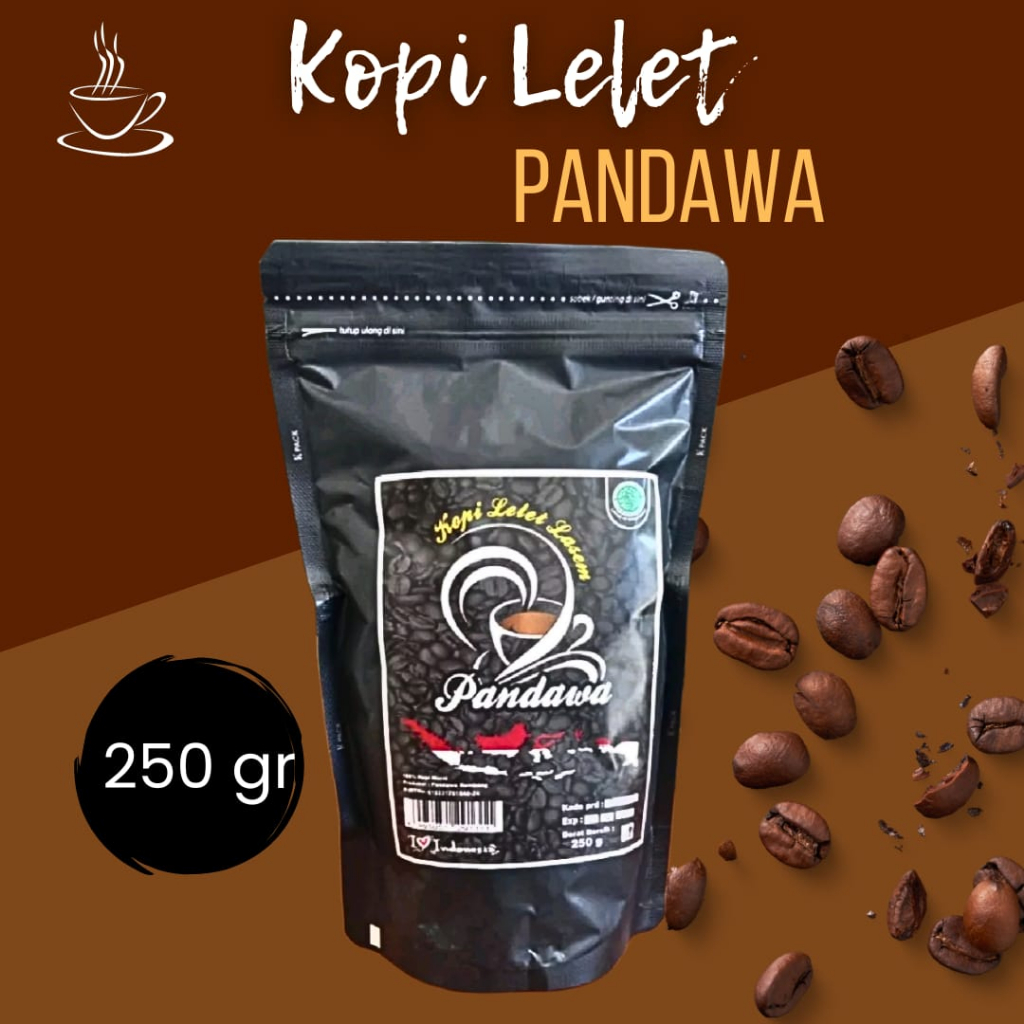 Jual Kopi Lelet Pandawa Khas Lasem Rembang Jawa Tengah 200 Gr And 250