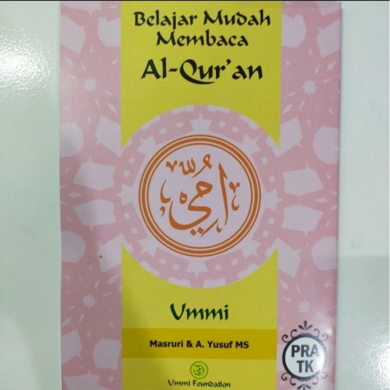 Jual BukU Metode Ummi Pra TK-Belajar Mudah Membaca Al Quran Pra TK ...