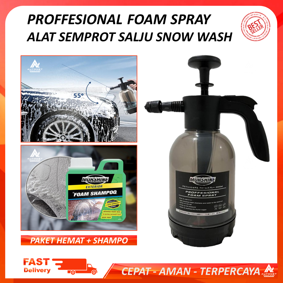 Jual Alat Semprot Cuci Motor Mobil Salju Snow Wash Foam Sprayer PREMIUM