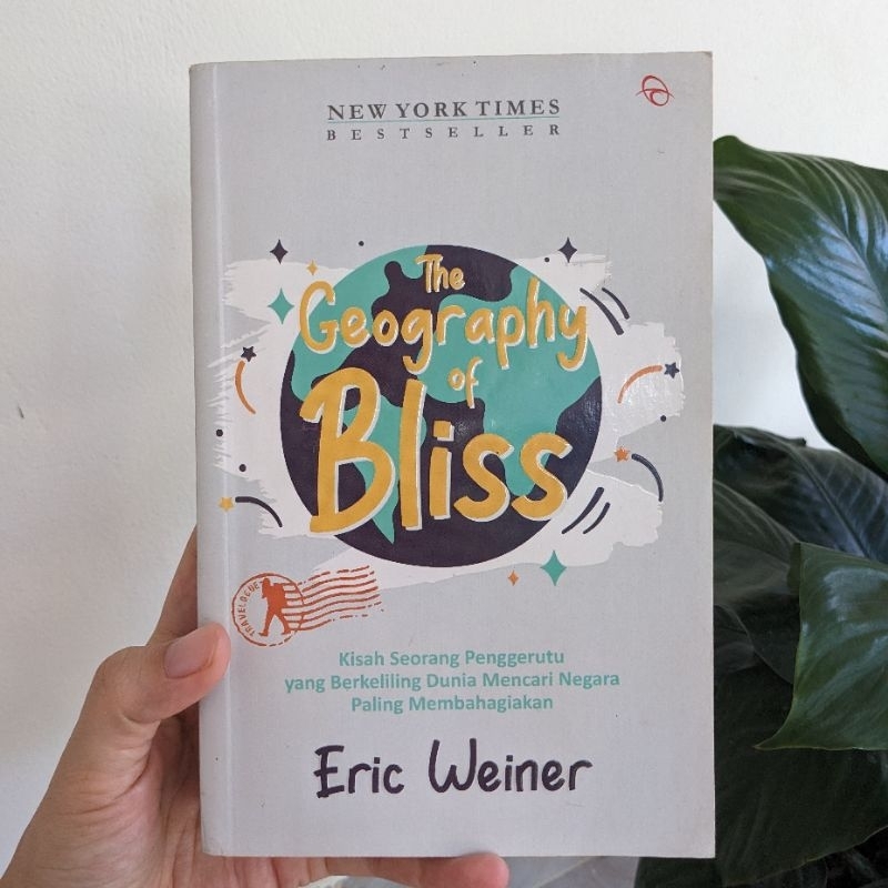Jual buku preloved "the geography of bliss" eric weiner Shopee Indonesia