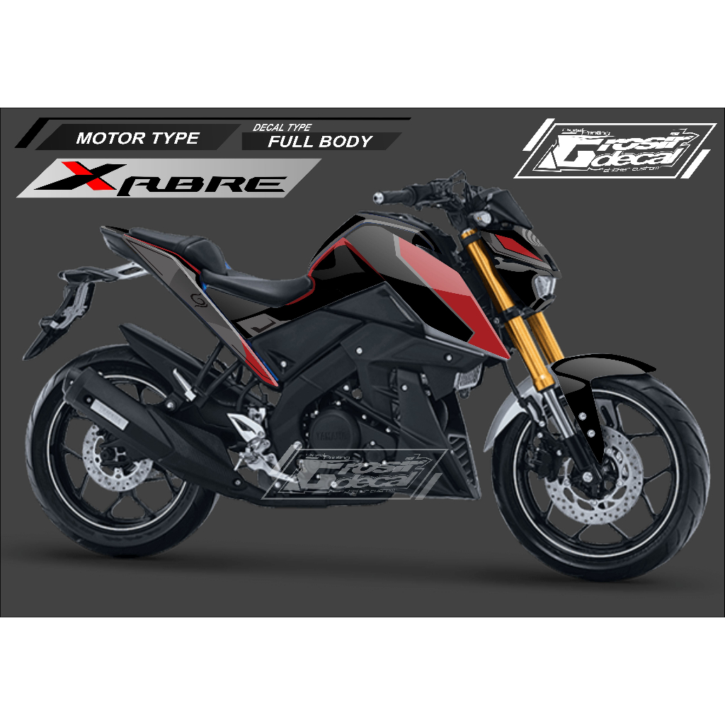 Jual Stiker Striping Yamaha Xabre Full Body Sticker Striping Xabre Full