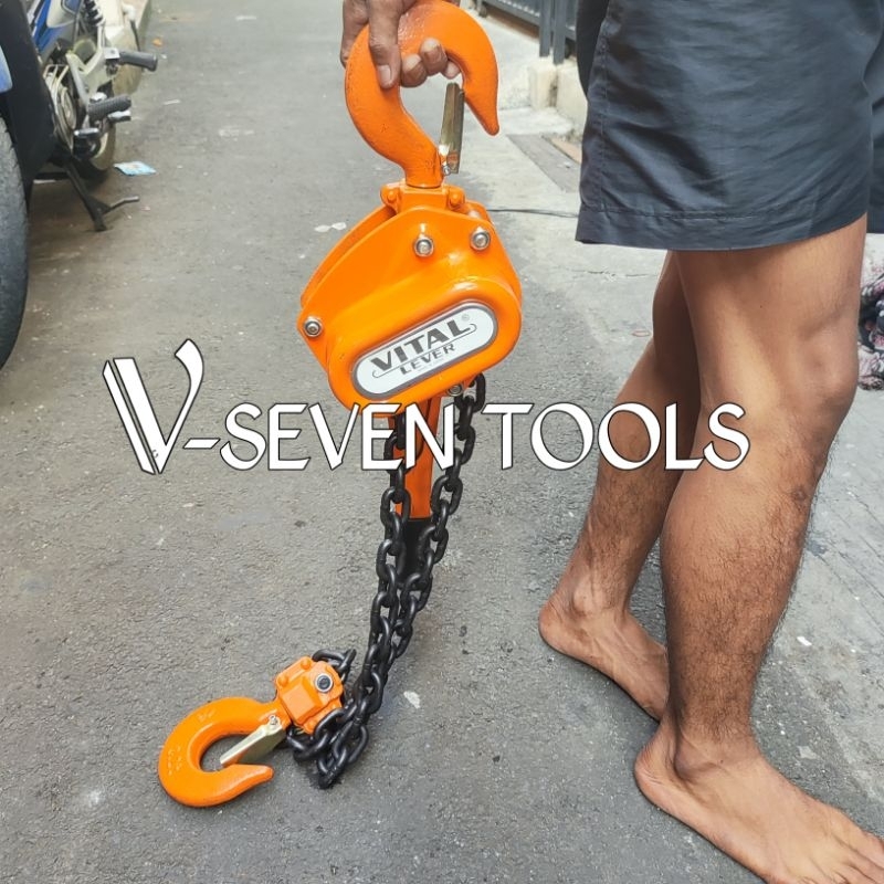 Jual Lever block kotrek rantai 1 ton X 1,5 meter VITAL VR2-10 Original ...