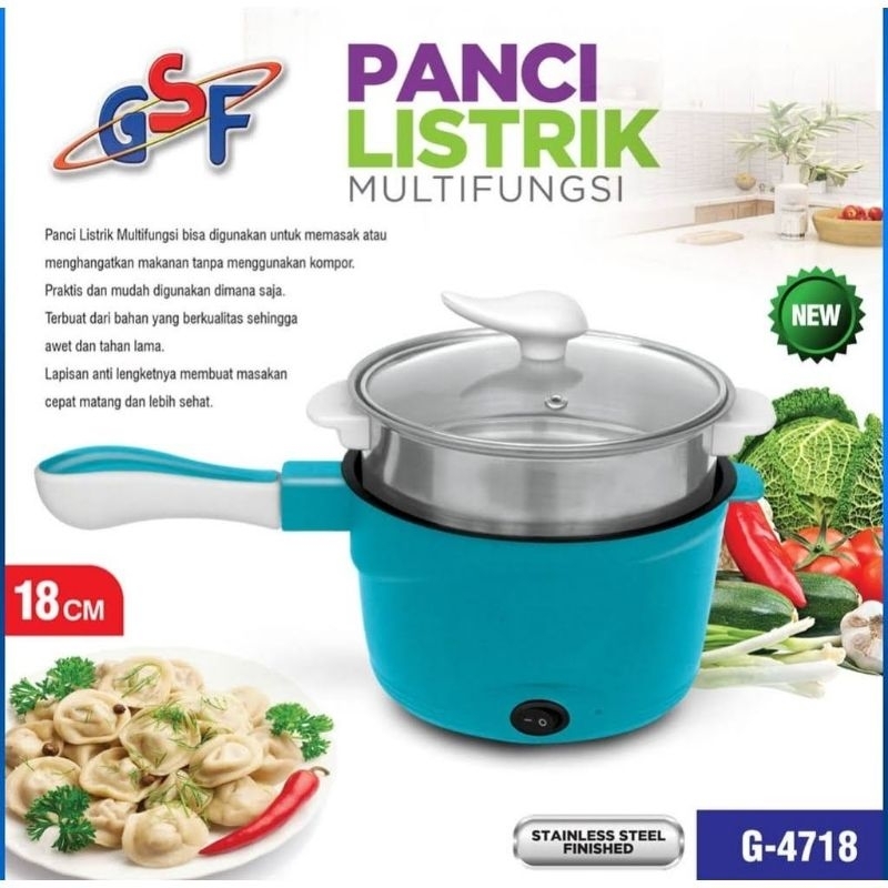 Jual Panci Listrik Serbaguna Steaming Pan Panci Listrik Multifungsi Shopee Indonesia