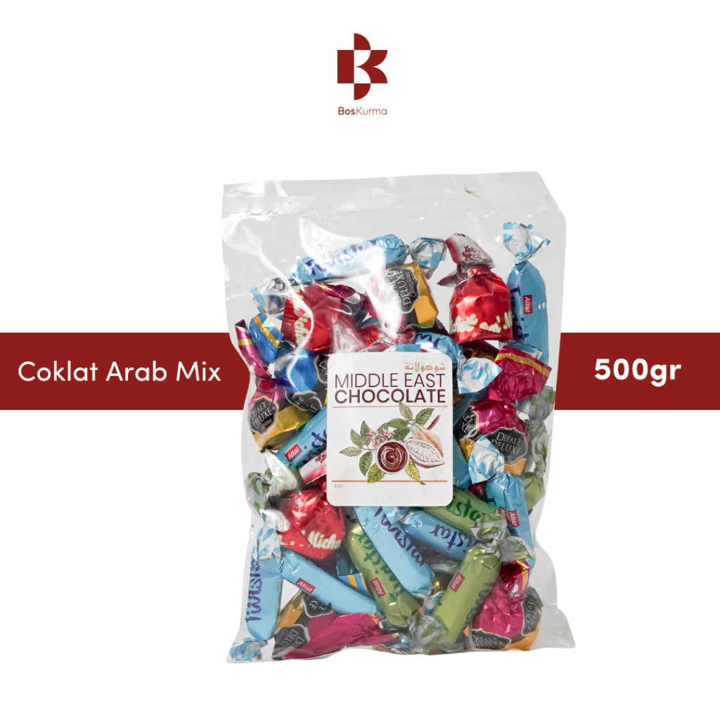 Jual Coklat Arab Mix 500 Gram Cokelat Turkey Mix Premium Original Oleh Oleh Haji Umroh Shopee 0686