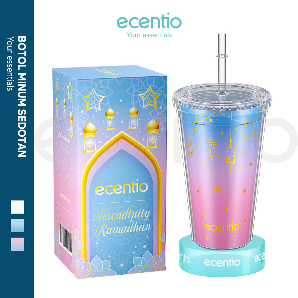 Jual Ecentio Tumbler Ramadhan Ml Ml Botol Minum Botol Air Tempat