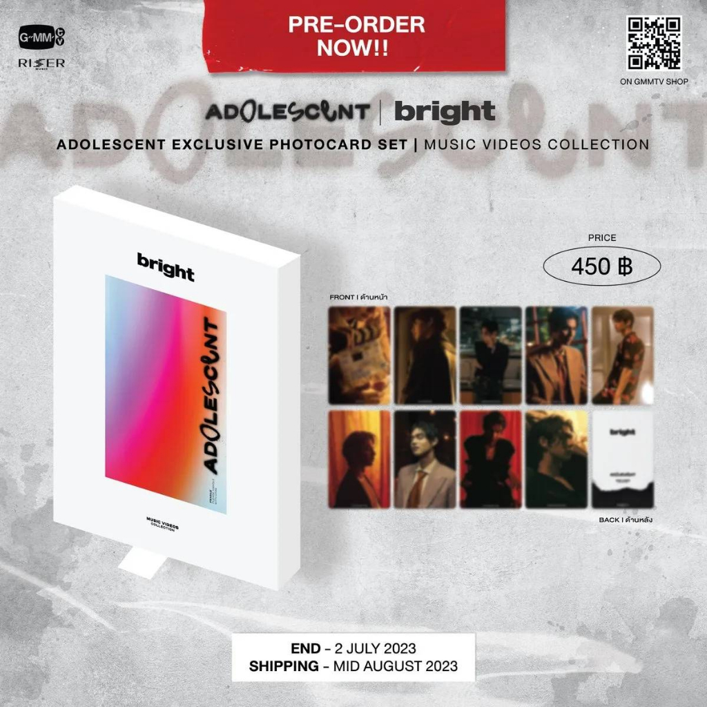 Jual BRIGHT 1ST MINI ALBUM ADOLESCENT | Shopee Indonesia