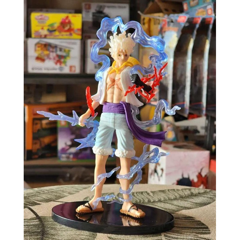Jual action figure one piece monkey d luffy gear 5 white | Shopee Indonesia