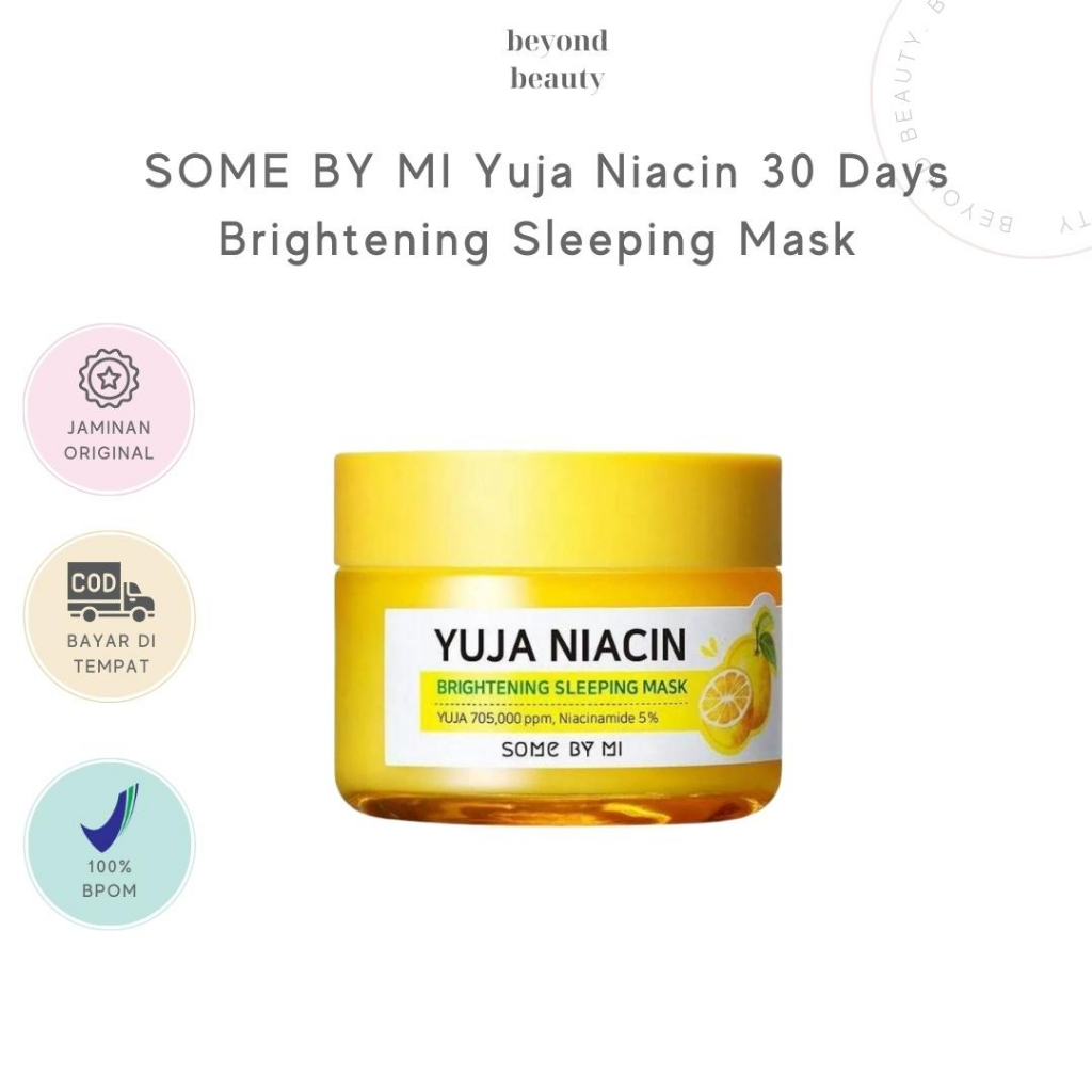 Jual [BPOM] SOME BY MI Yuja Niacin 30 Days Brightening Sleeping Mask