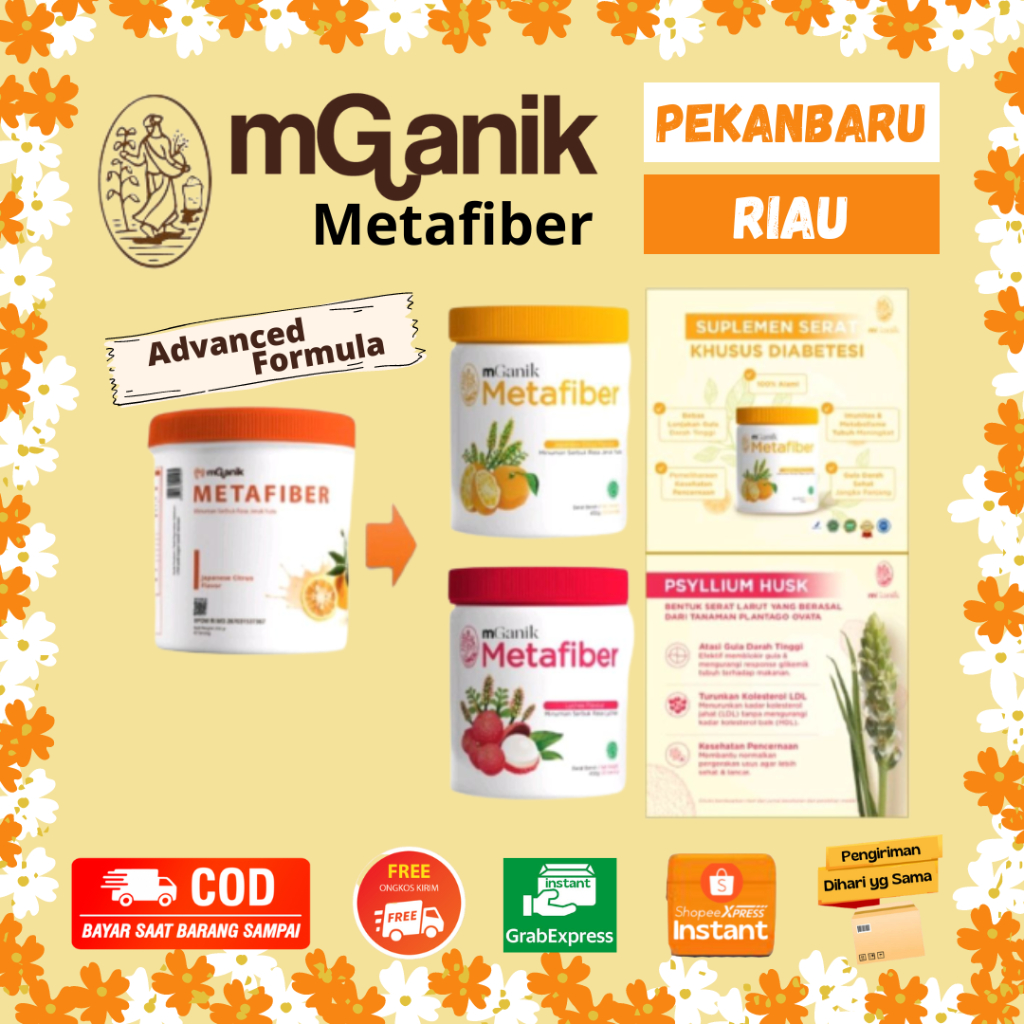 Jual MGANIK | METAFIBER 450gr | Shopee Indonesia