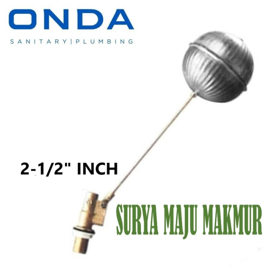 Jual PELAMPUNG BOLA STAINLESS 2 1/2 INCH ONDA Floating Valve 2 1/2 DIM AIR Shopee Indonesia