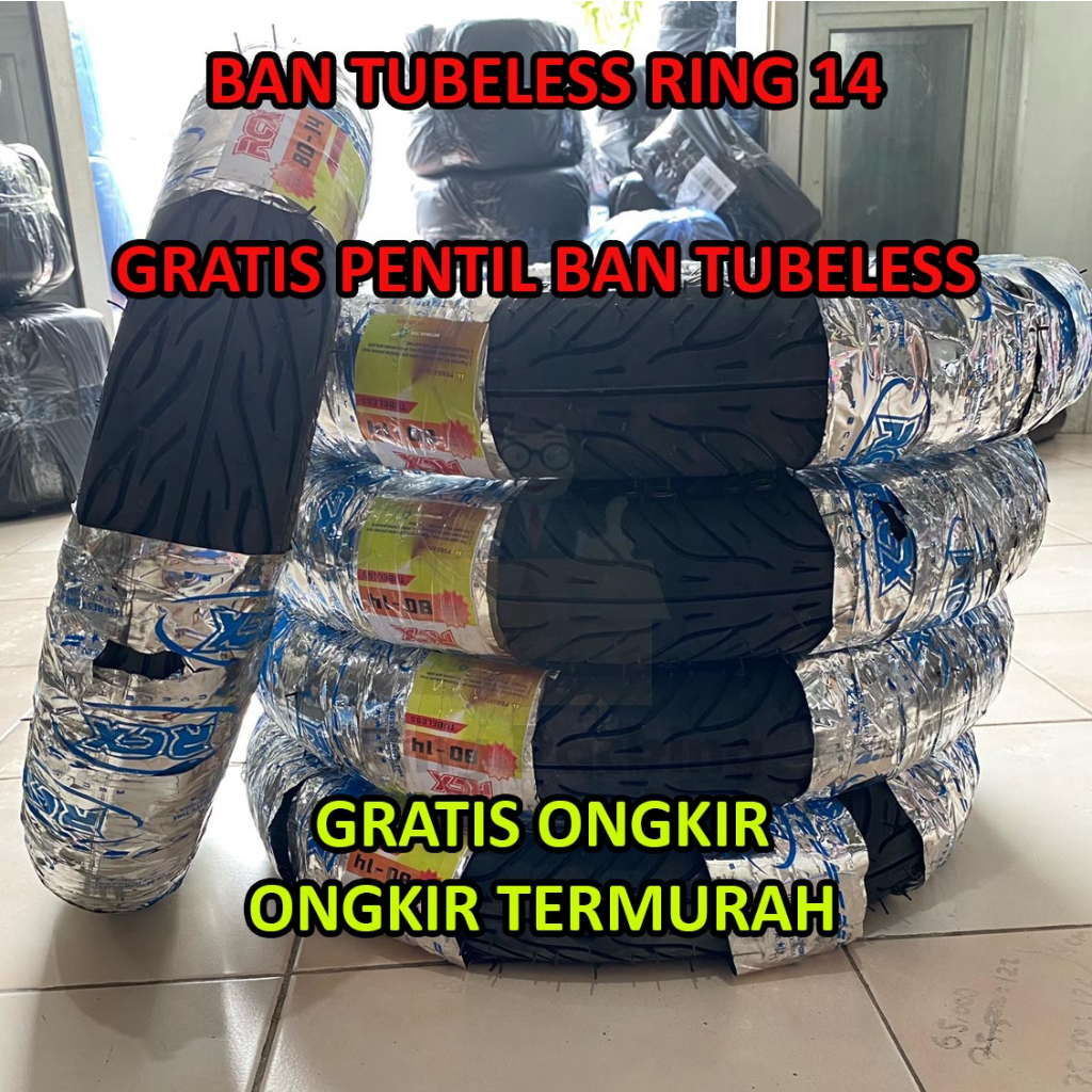 harga ban tubeless ring 14 di planet ban