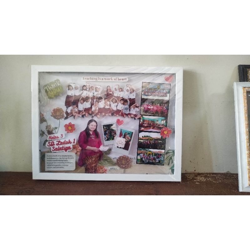 Jual Kado Nikahwisudaperpisahankado Unik 3d Scrapframewedding T