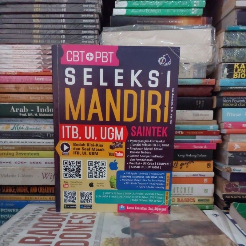 Jual Buku Original Seleksi Mandiri Itb Ui Ugm Saintek Bekas Shopee Indonesia