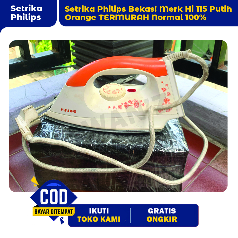 Jual Bergaransi Original! Setrika Bekas Hi 115 Normal ! Bisa COD Asal