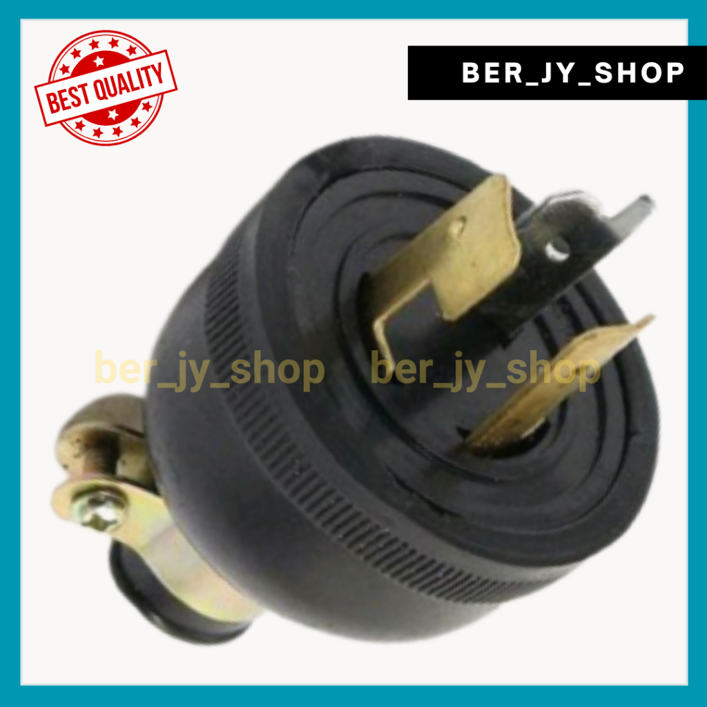 Jual Steker Genset Colokan Plug Cop Listrik 3 kaki Bulat Putar genset ...
