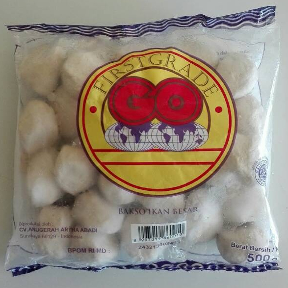 Jual Bakso Ikan Besar Go 500 Gr Isi 30 Butir Frozen Food Murah