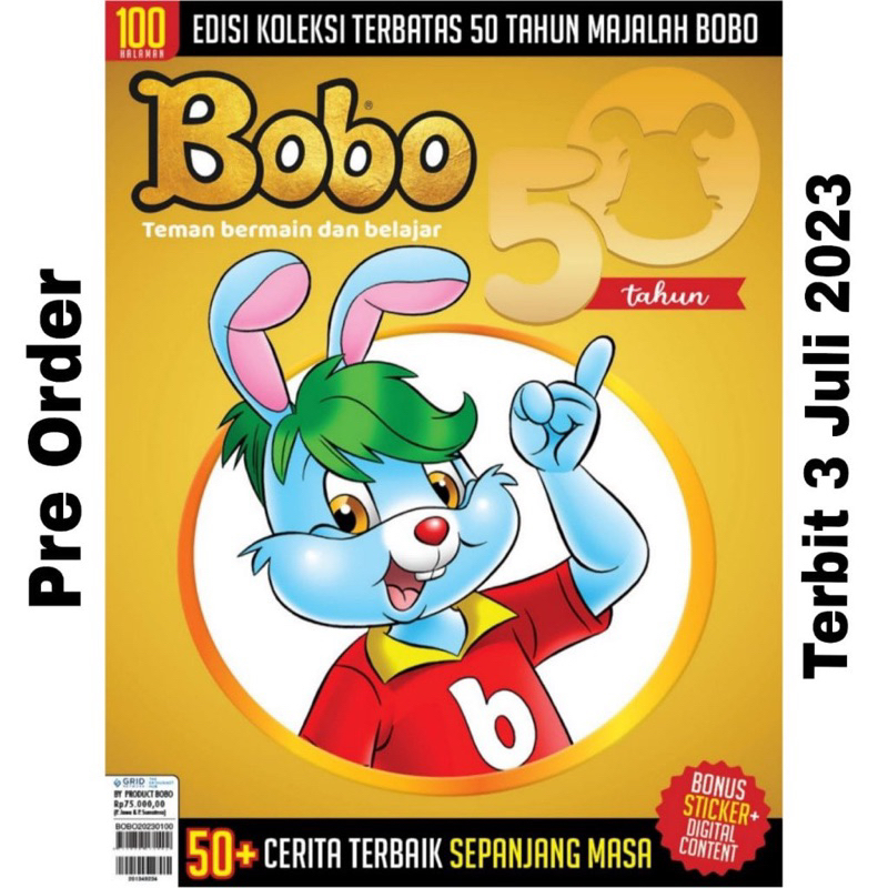 Jual Majalah BOBO Edisi Koleksi 50 Tahun | Shopee Indonesia