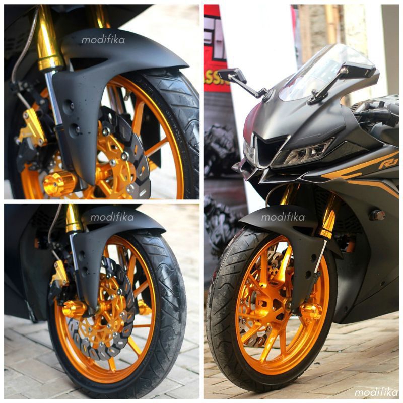 Jual SPAKBOR DEPAN R15 V3 SPAKBOR R1M PNP BUAT R15 V3 | Shopee Indonesia