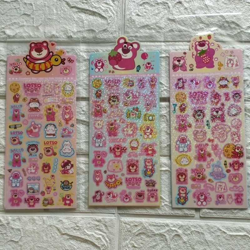 Jual sticker hologram lotso dan mixue | Shopee Indonesia