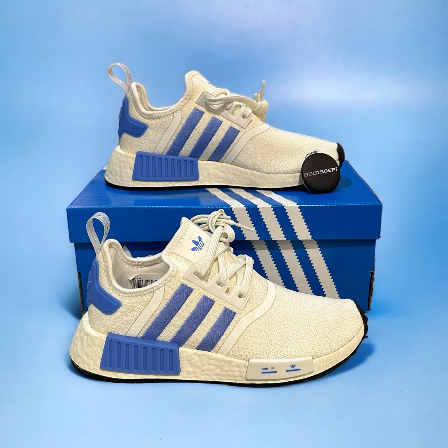 Jual NMD R1 Womens Off White Blue (100% Authentic) | Shopee Indonesia