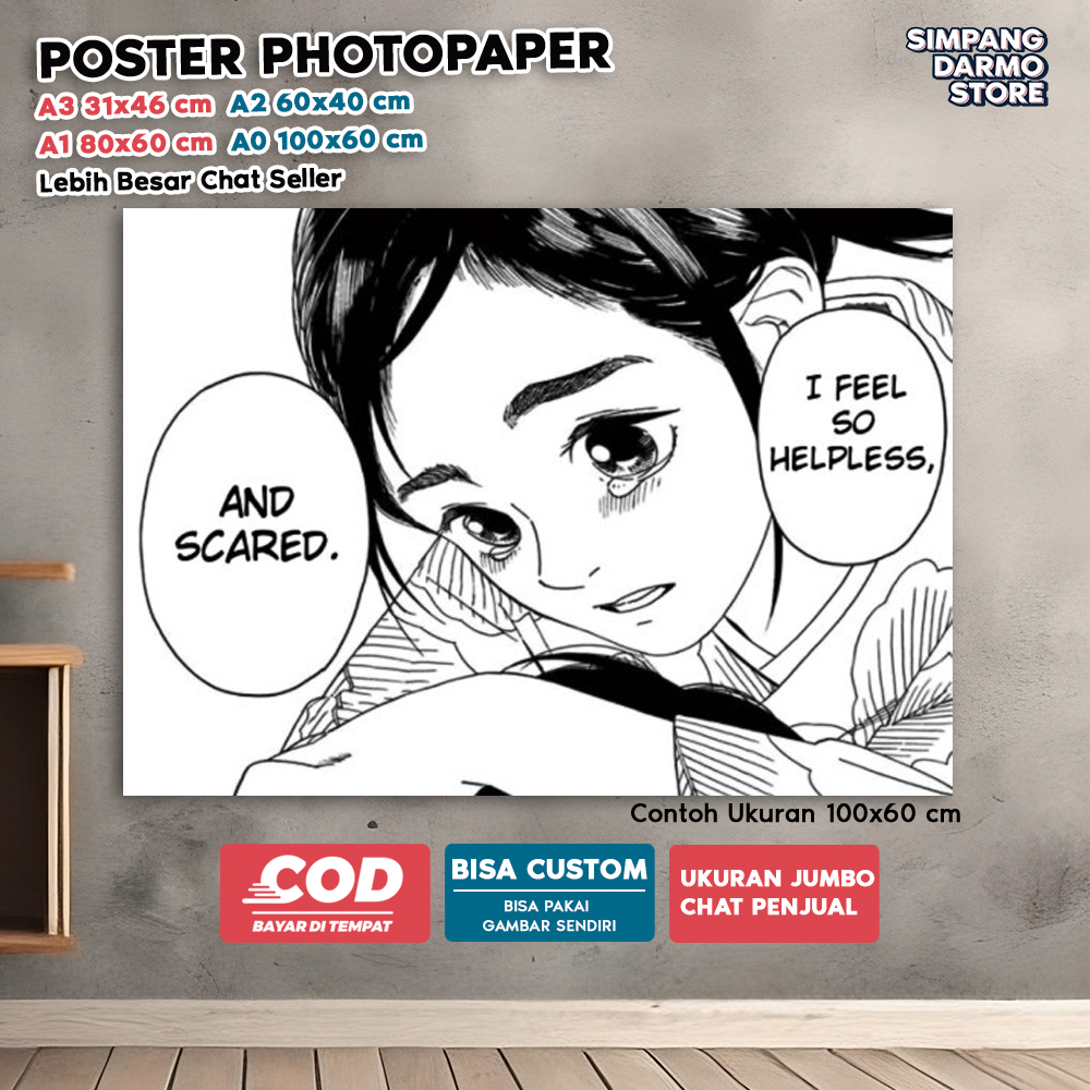 Jual Poster Anime Kimi wa Houkago Insomnia Kualitas HD dan Bisa Custom