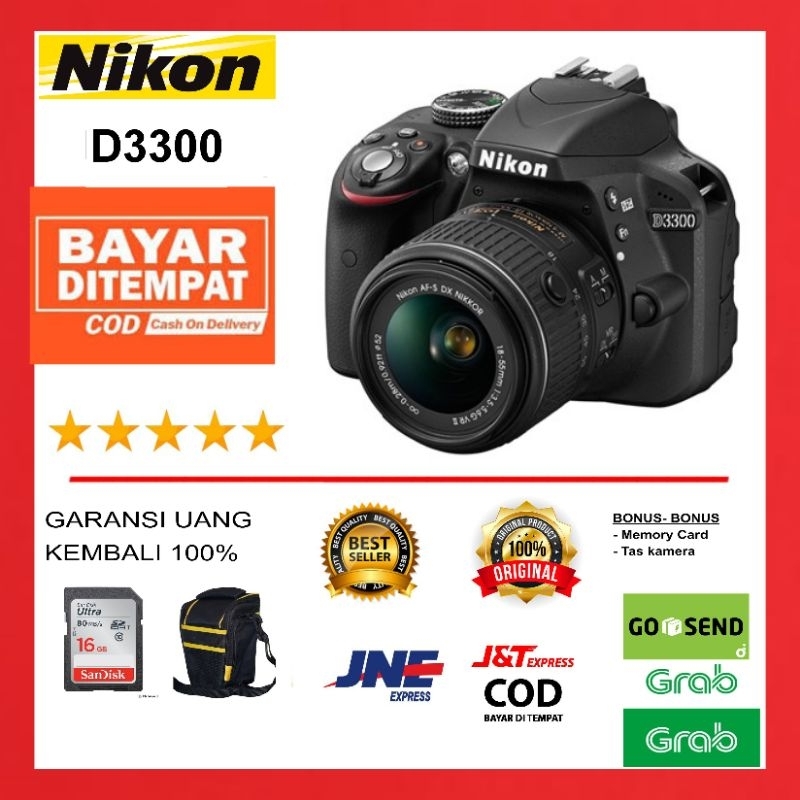 Nikon D3300 kit 18-55mm