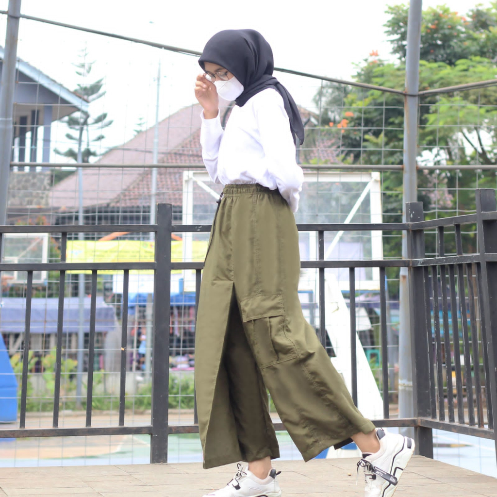 Jual Rok celana panjang muslimah terbaru/rokcel wanita modern/rokcelana ...