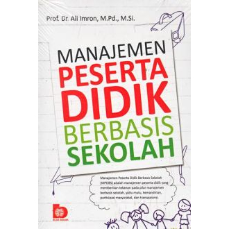 Jual Manajemen Peserta Didik Berbasis Sekolah - Ali Imron Original ...