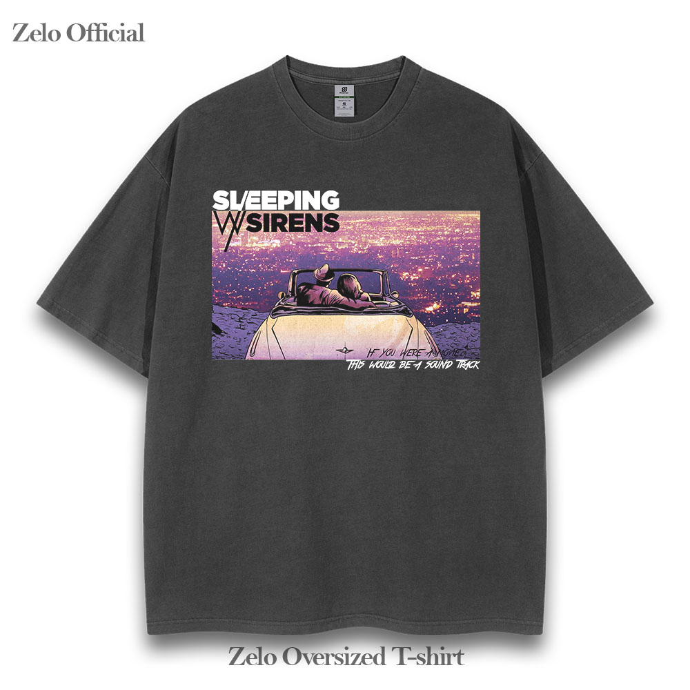 Jual Kaos Sleeping With Sirens Oversize T-shirt Vintage SWS | Shopee ...