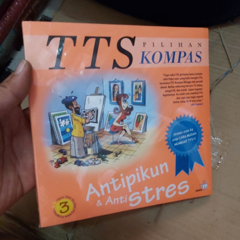 Jual Teka Teki Silang ( TTS ) Pilihan Kompas Antipikun & Antistress ...