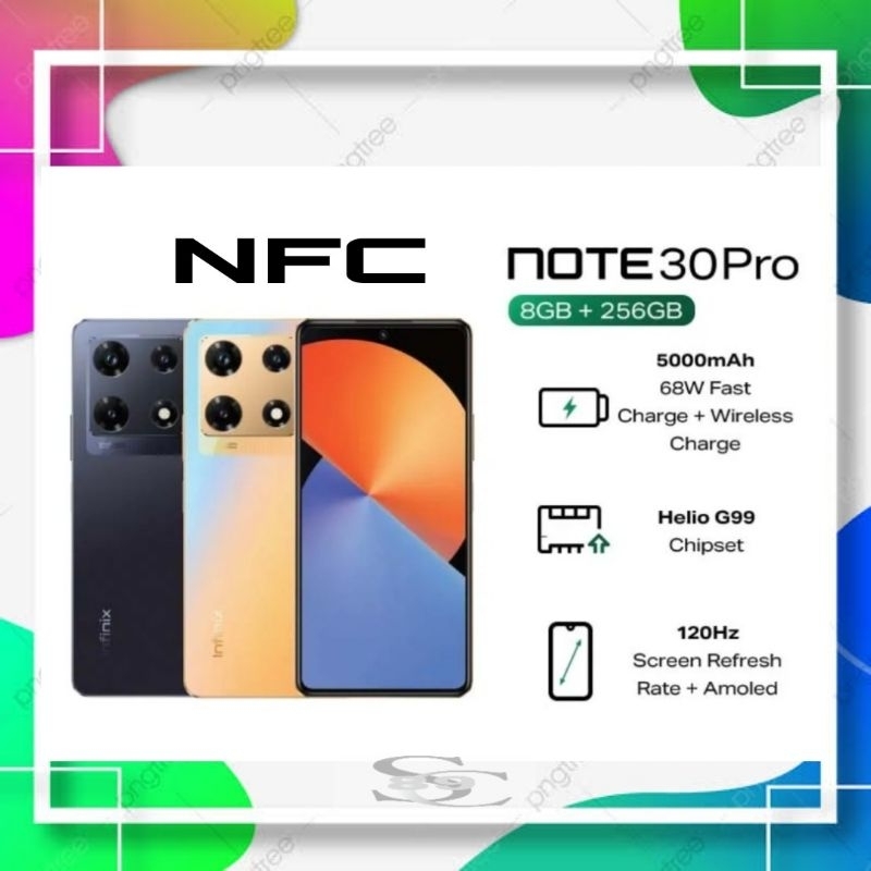 Jual INFINIX NOTE 30 PRO NFC | NOTE 30 NFC 8/256GB GARANSI RESMI ...
