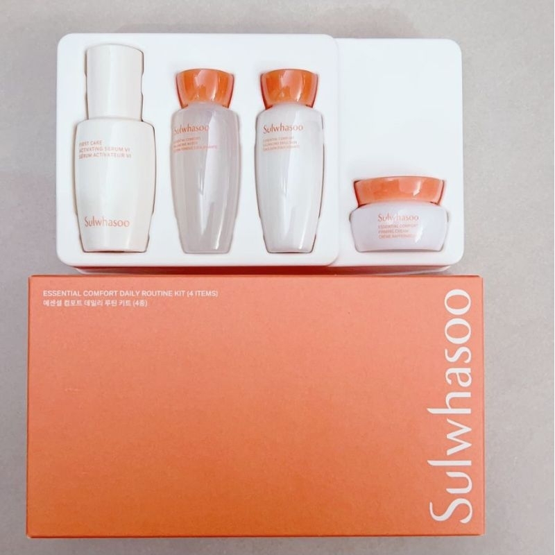 Jual Sulwhasoo Essential Comfort Daily Routine / Basic Kit 4 items ...