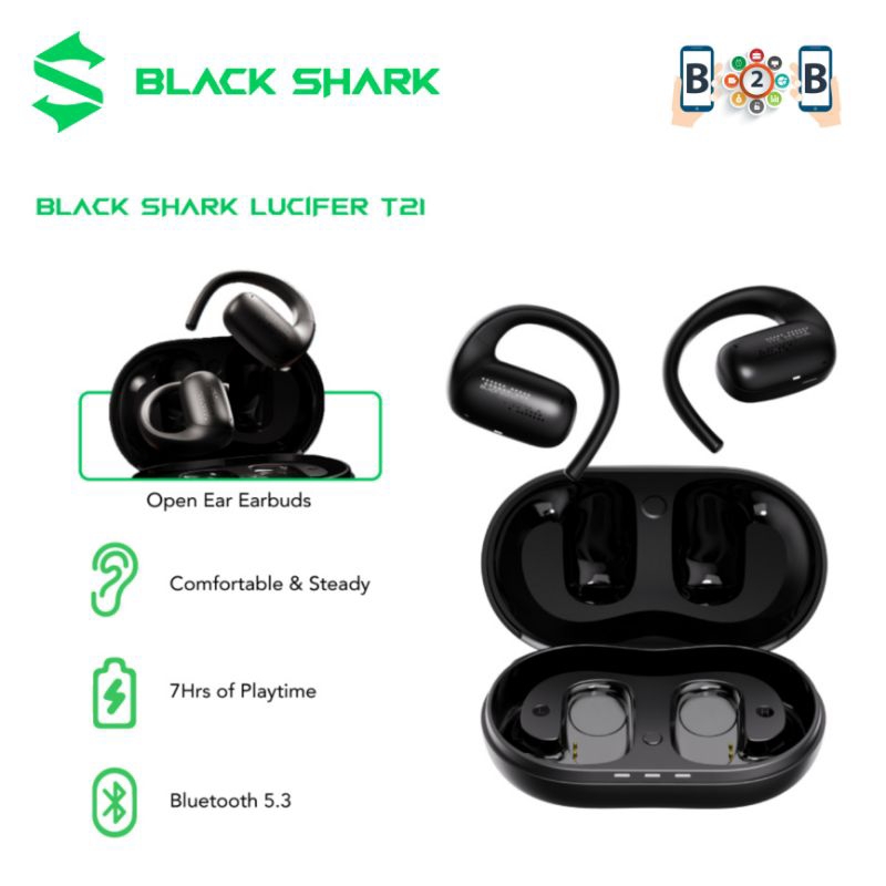 Black Shark Lucifer Series T1 T2 T4 T6 T7 T9 T10 T11 T14  T21 True Wireless TWS Gaming Earphone Low Latency