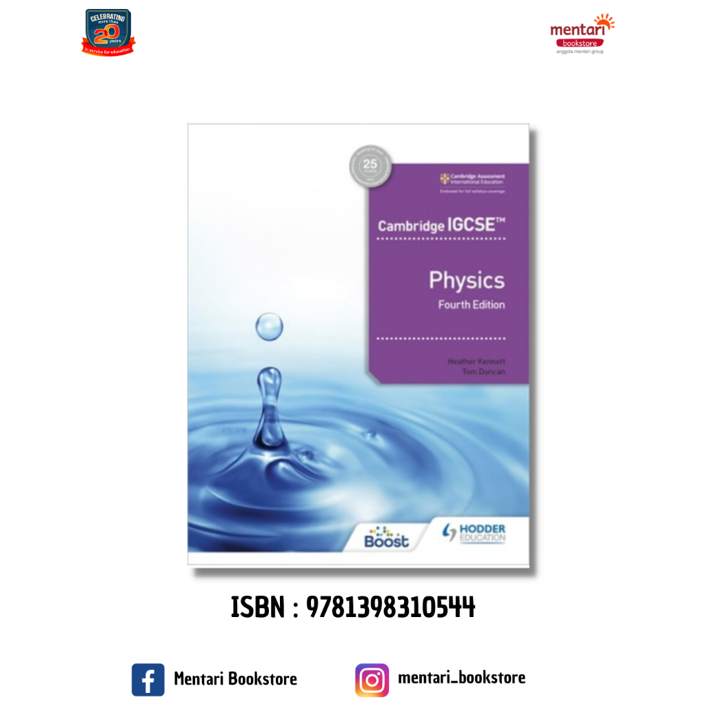 Jual Cambridge IGCSE Biology|Chemistry|Physics [ Coursebook ] Hodder ...