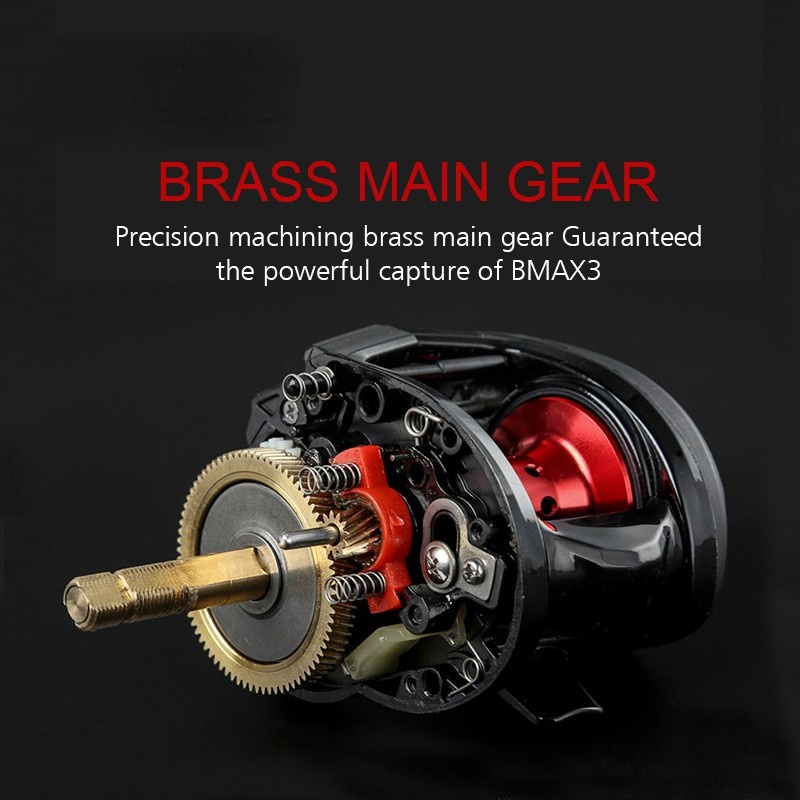 Jual Reel BC Mini Casting Pancing 18+1 Stainless Steel BB 7.2:1 High ...