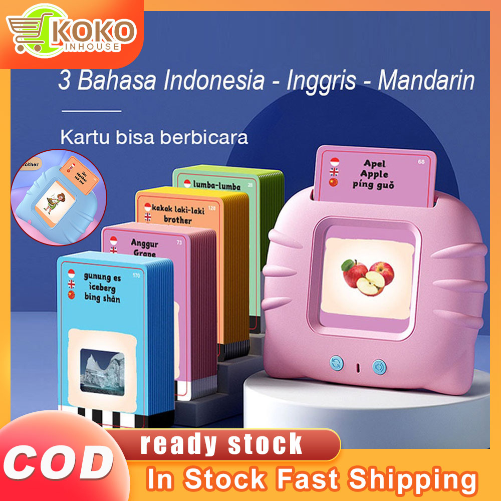 Jual KOKO 23SS Card Early Education Bilingual Device Mainan Edukasi ...