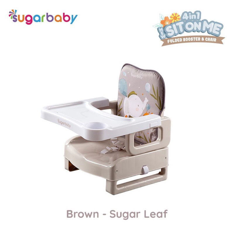 Jual Sugar Baby 4in1 Sit On Me Booster Seat Kursi Makan Portable