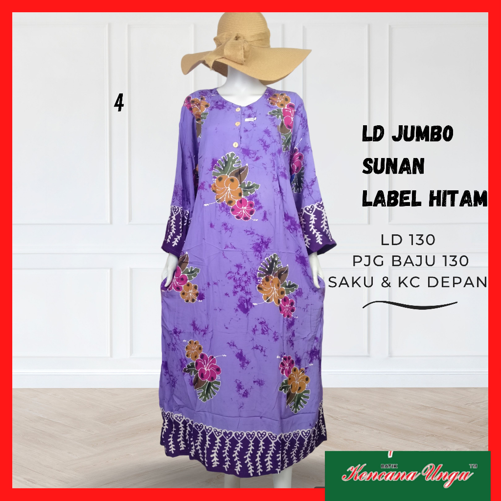 Jual Daster JUMBO Kencana Ungu Asli Original LD JUMBO Sunan Label HITAM ...
