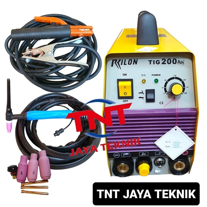 Jual MESIN LAS ARGON RILON TIG 200 A / TRAFO LAS ARGON RILON TIG 200A ...