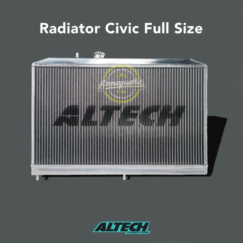 Jual Radiator racing aluminium ALTECH Civic Genio Estilo Ferio fullsize ...