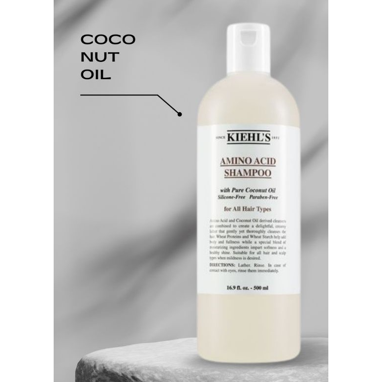 Jual Kiehls Amino Acid Shampoo 500ml Shopee Indonesia