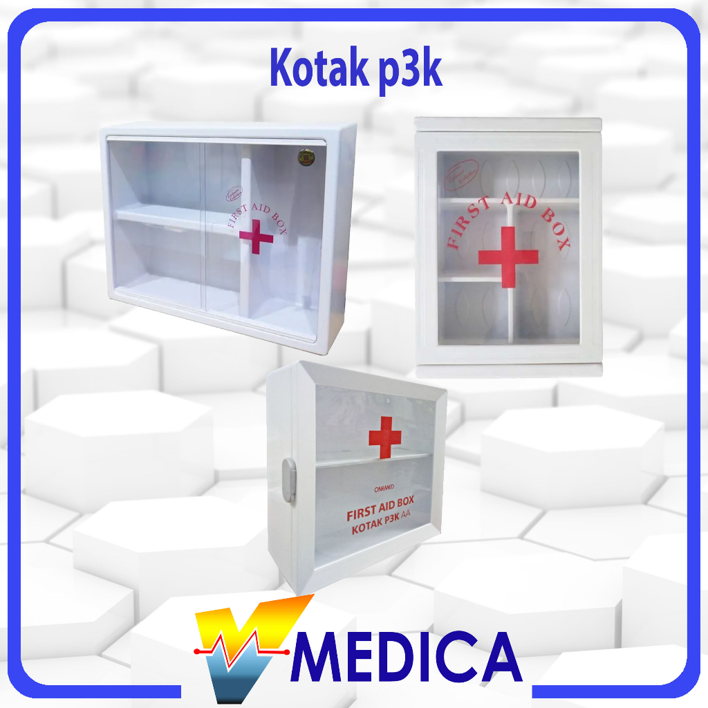 Jual Kotak P3K AA Dinding Onemed / Kotak P3K MK-11 Dinding / Kotak P3K ...