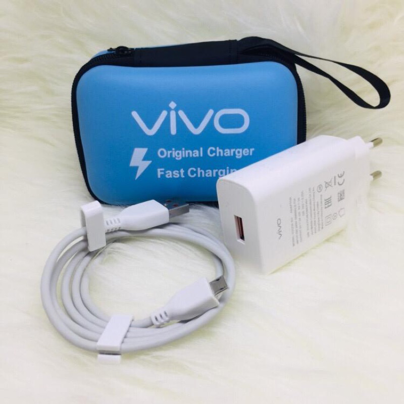 Jual Charger ORI Vivo Micro usb Fast Charging Cas/Casan/Travel Charger